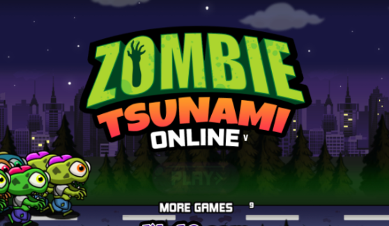 Jogo Zombie Tsunami Online no Joguix