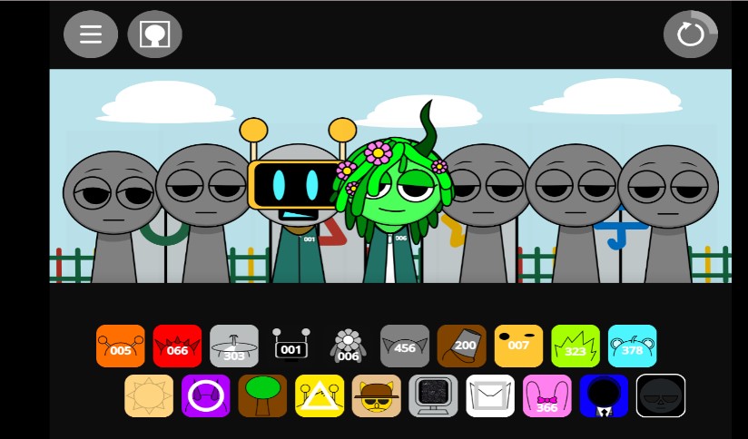 Sprunki Squid Game screenshot